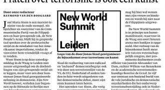 New World Summit in de NRC van 2 januari jl.